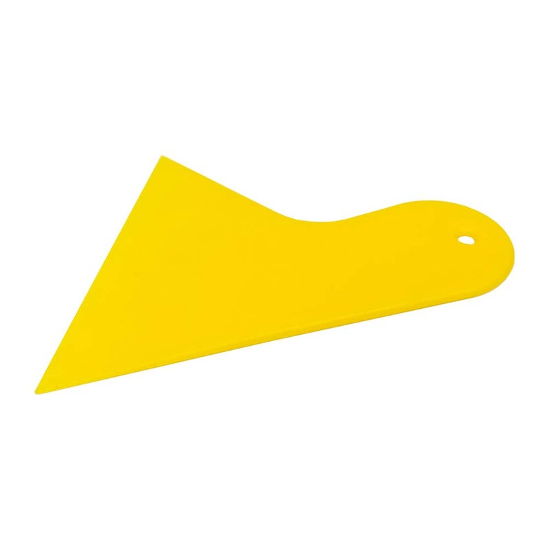 GUGUGI Yellow Plastic Scraper Tool Car Vinyl Wrap Squeegee Window Film Squeegee for Removing Air Bubbles, or Removing Glass Decals 4Pack - Image 3